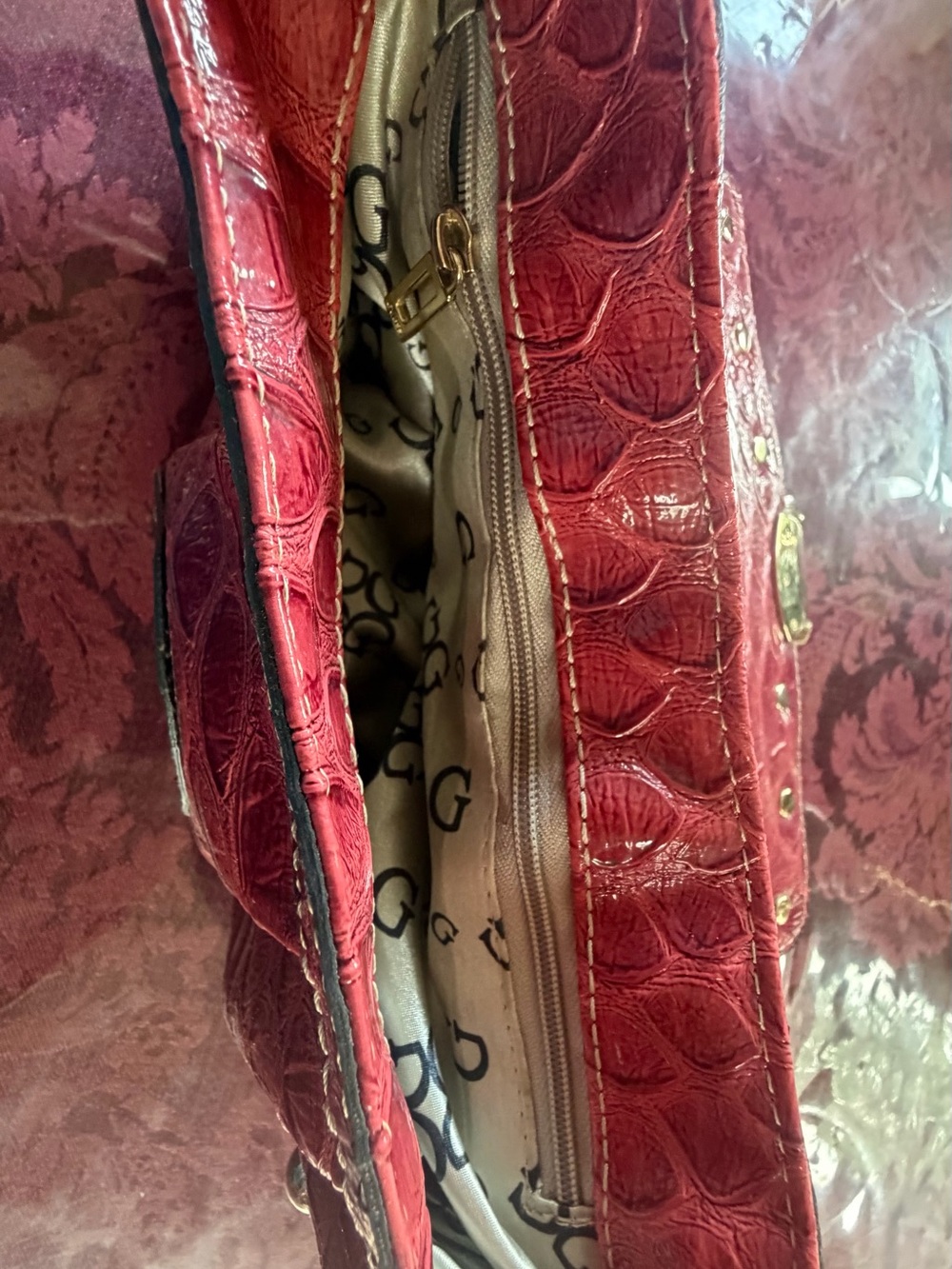 Vintage Y2K GUESS Baguette Shoulder Bag - Picture 6 of 7
